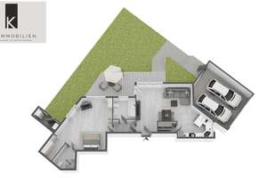 Großzügige Terrassenwohnung mit alleiniger Gartennutzung zum Sofortbezug