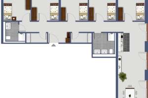 Ankommen, Wohlfühlen, Zuhause sein. Möbliertes Zimmer zum Verlieben. – Ernsthaldenstr. 47, 70565 Höhenrand, Stuttgart – Vorschaubild 8