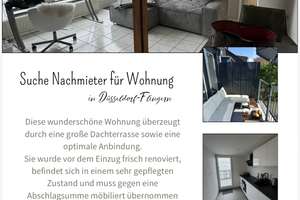 Wohnen mit Charakter: neu möbilierte 2-Zimmer-Wohnung in Flingern-Süd – Ruhrtalstrasse 35, 40233 Flingern Süd, Düsseldorf – Vorschaubild 1