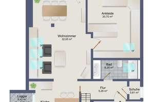 Stilvolle Designerwohnung mit Luxusausstattung: Ihr neues Zuhause in Traumlage von München-Solln! – Die vollständige Adresse der Immobilie erhältst du vom Anbieter., 81479 Solln, München – Vorschaubild 34
