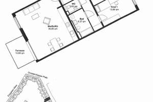 Großzügige 3-Zimmer-Wohnung mit 98 m², Balkon, EBK & TG-Stellplatz in Obersendling – Christel-Küpper-Platz 12, 81379 Obersendling, München – Vorschaubild 14