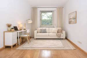 Menterschwaige: 3‑Zi.-Terrassenwohnung (117 m²) mit 200 m² Garten & TG - möbliert oder unmöbliert – Bemediktenwandstraße 5, 81545 Harlaching, München – Vorschaubild 6
