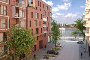 Barrierefreie  3-Zimmer-Neubauwohung mit Balkon und Wasserlage – Willy-Brandt-Ufer 4, 24143 Gaarden-Ost, Kiel – Vorschaubild 14