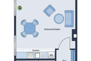 Kapitalanlagen • 2x 1-Zimmer • vermietet • mit Terrasse • Chemnitz • Kaßberg •  jetzt Geld anlegen – Die vollständige Adresse der Immobilie erhältst du vom Anbieter., 9112 Kaßberg, Chemnitz – Vorschaubild 3