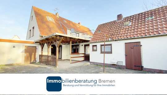 Bild von Doppelhaushälfte mit Garage und Garten  in Delmenhorst