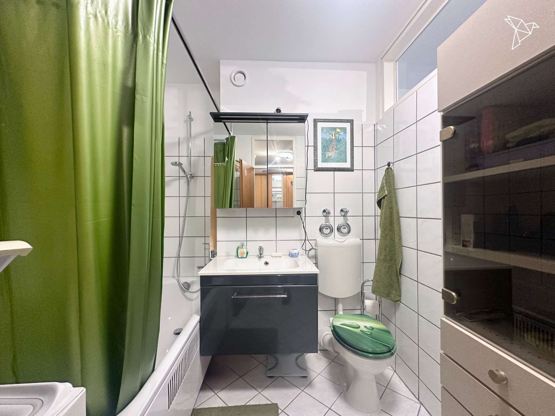 Immobilie in Buseck - IHR NEUES ZUHAUSE AM WALDRAND 🏡 Charmante 1-Zimmer-Wohnung mit Loggia & Aufzug in Buseck! - Bild 1