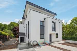 Exklusive Neubau-Doppelhaushälfte mit Dachterrasse, Garten & Stellplätzen im Grünen – Oberbergischer Kreis – Vorschaubild 1