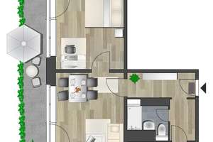 Tolle 2-Raum-Wohnung mit Balkon direkt im Zentrum – Bahnhofstr. 74, 9111 Zentrum, Chemnitz – Vorschaubild 5