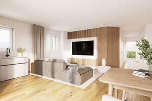 4-Zimmer Neubauwohnung im Erdgeschoss in  Wersten mit Garten und Sonnenterrasse – Kölner Landstraße 300, 40591 Wersten, Düsseldorf – Vorschaubild 2