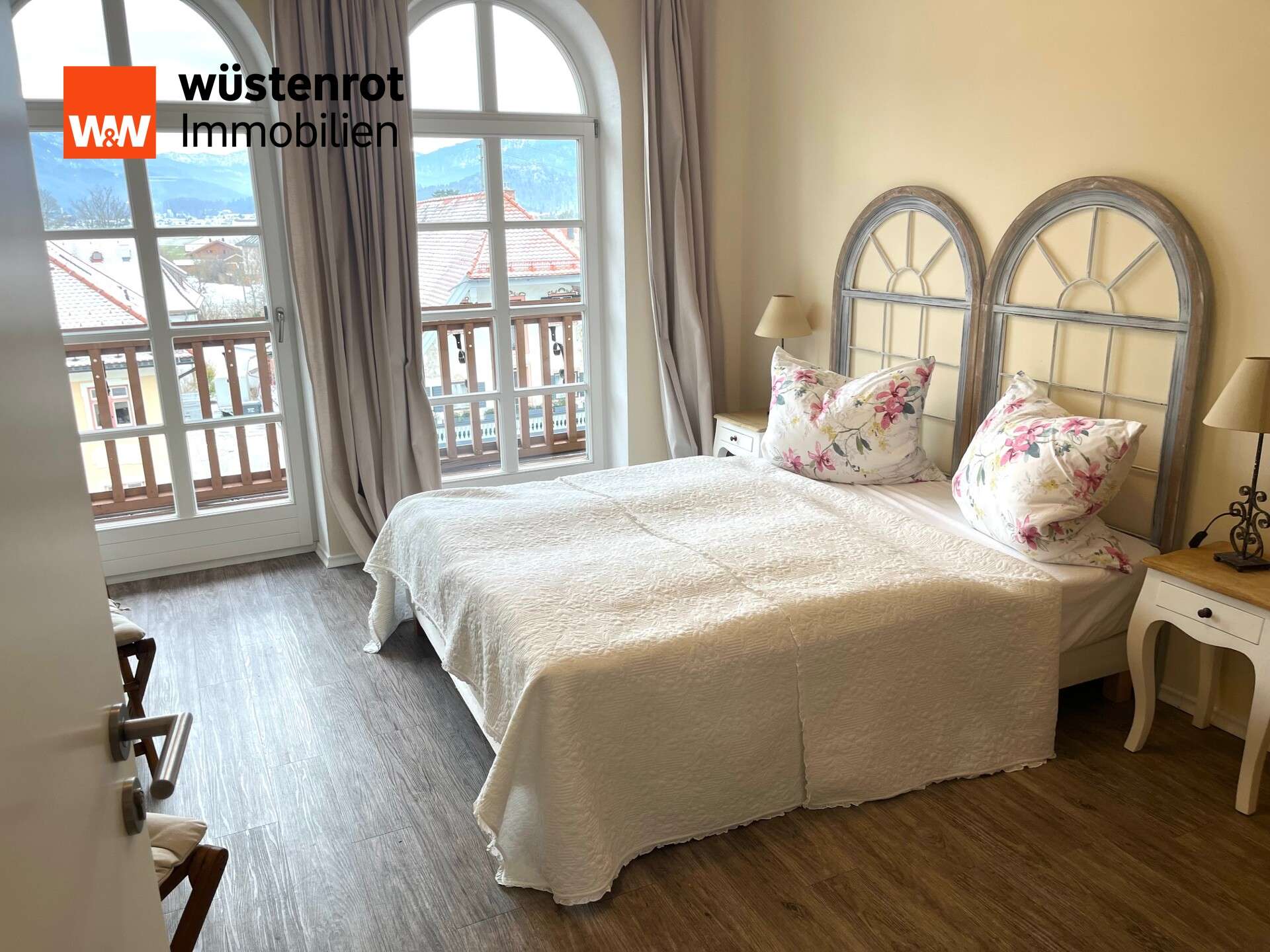 Immobilie in Grassau - Dachgeschosswohnung Ensamble - 159  m² -unverbaubarer  Ausblick im Ortskern von Grassau zu verkaufen - Bild 7