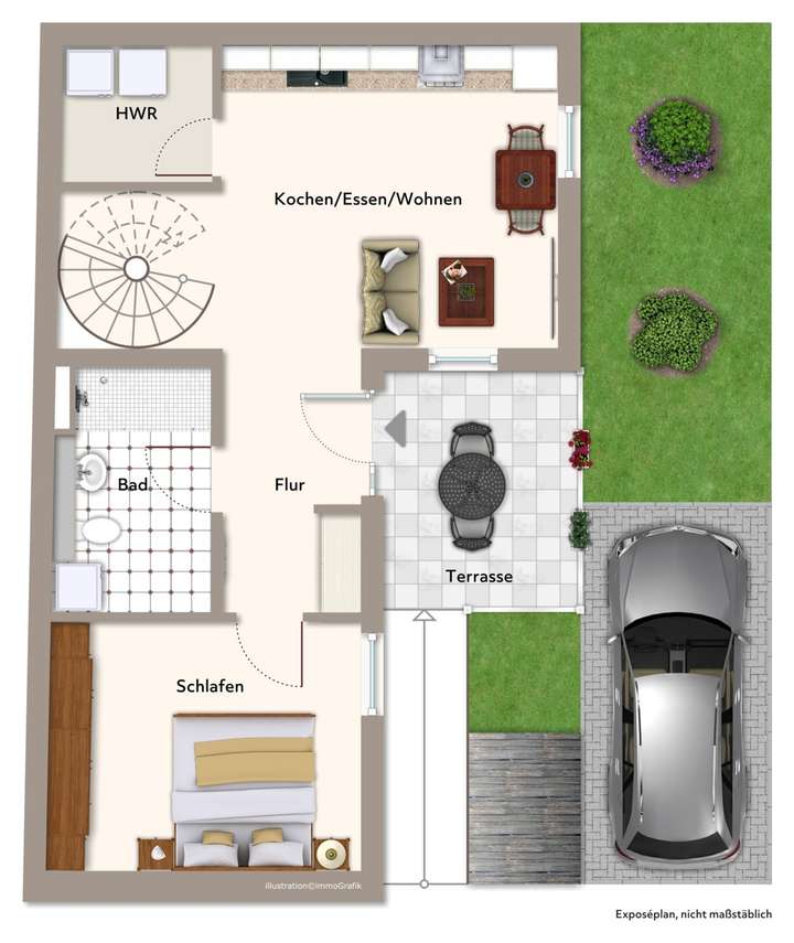 Grundriss Erdgeschoss