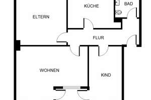 4-Zimmer-Wohnung in zentraler Lage von Porz Gremberghoven – Gotenstr. 7, 51149 Gremberghoven, Köln – Vorschaubild 2
