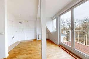 Charmante 1-Zimmer-Dachgeschosswohnung mit Weitblick über einen grünen Park sowie die Dahme! – Die vollständige Adresse der Immobilie erhältst du vom Anbieter., 12527 Grünau, Berlin – Vorschaubild 3