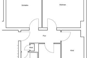 Hermann-von-Vechelde-Str. 31, 1 R - Gut geschnittene 3-Zimmer-Wohnung mit Tageslichtbad! – Hermann-von-Vechelde-Str. 31, 38126 Viewegsgarten-Bebelhof, Braunschweig – Vorschaubild 2