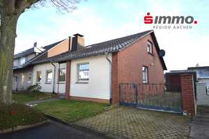 Einseitig angebauter Bungalow mit Garage und großem Süd-Grundstück – Aachen (Kreis) – Vorschaubild 1