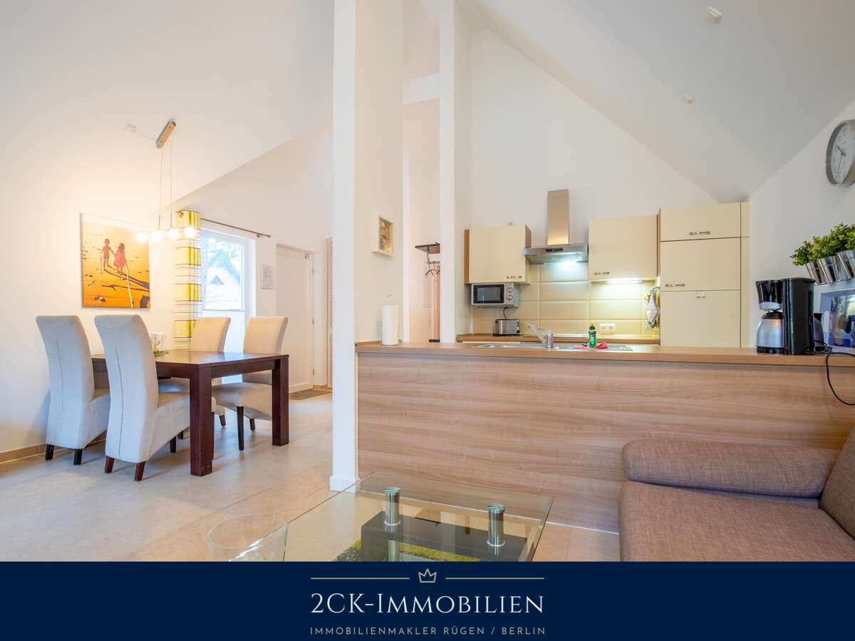 Immobilie in Glowe - 2 Zimmer Premium Ferienwohnung in Glowe, strandnah, zwei Balkone, Sauna, Kamin, inkl. Stellplatz! - Bild 15