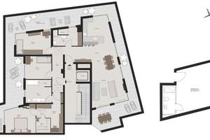 Exklusives Wohnerlebnis – Luxus-Dachgeschosswohnung mit Sauna & Jacuzzi – 81479 Thalkirchen, München – Vorschaubild 14