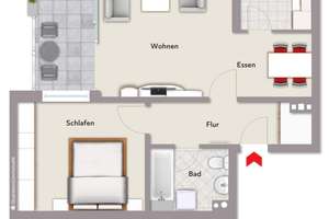 2-Zimmer-Wohnung in guter Stadtlage – Die vollständige Adresse der Immobilie erhältst du vom Anbieter., 26123 Bürgeresch, Oldenburg (Oldenburg) – Vorschaubild 10