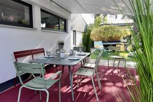 Wohlfühloase:  Architektenhaus mit Gewerbeanteil plus Bungalow  in ruhiger zentraler Lage – Die vollständige Adresse der Immobilie erhältst du vom Anbieter., 86165 Lechhausen-Ost, Augsburg – Vorschaubild 6