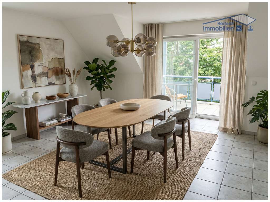 Immobilie in Kissing - Renovierte 3-Zimmer-Maisonette in ruhiger Lage mit Balkon & 2 TG-Stellplätzen - sofort bezugsfrei - Bild 4