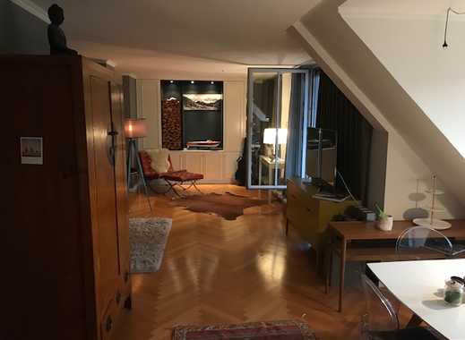 Schöne und schicke 135qm-große möblierte Wohnung nah an der Maximiliamstr. im Lehel