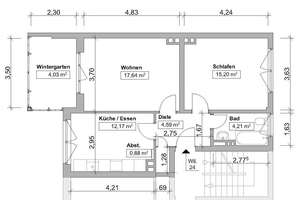 Schöne 2-Zimmer-Wohnung mit Domblick *PROVISIONSFREI* – Florastraße 196, 50733 Nippes (Ortsteil), Köln – Vorschaubild 11
