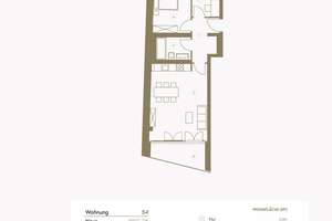 Wohnung Nr. 54: „Lichtdurchflutete 3-Zimmer-Wohnung im 5. OG – Traumhafte Aussicht über Bogenhausen“ – Wagenbauerstraße 6, 81677 Parkstadt, München – Vorschaubild 11