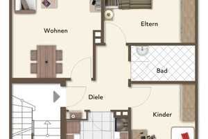 Sanierungsobjekt in Wersten mit viel Potenzial: 2-Familienhaus mit Garten & Balkon in ruhiger Gegend – Düsseldorf – Vorschaubild 36