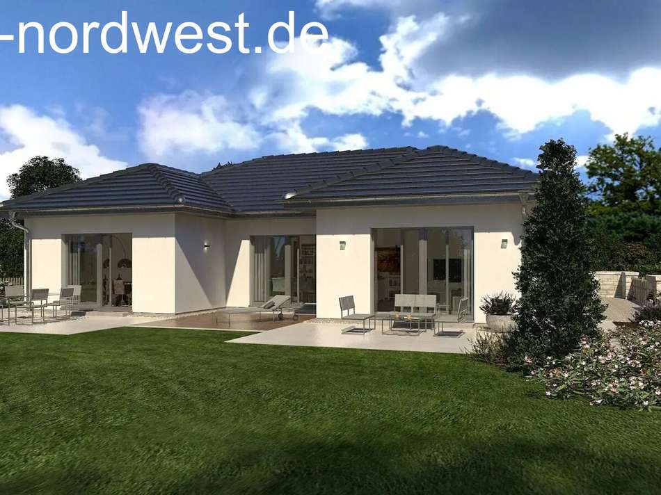 Bungalow 3 Walmdach