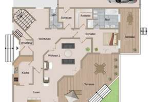Repräsentative Stadtvilla auf außergewöhnlichem Grundstück nahe der Prinzregentenstraße – Die vollständige Adresse der Immobilie erhältst du vom Anbieter., 83022 Nord, Rosenheim – Vorschaubild 26