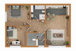 Attraktives Zweifamilienhaus mit Solaranlage – Die vollständige Adresse der Immobilie erhältst du vom Anbieter., 53909 Zülpich – Vorschaubild 25