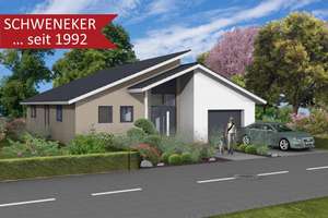 Komfortabel und barrierefrei - Bungalow mit integrierter Garage in Bad Oeynhausen-Wulferdingsen! – Die vollständige Adresse der Immobilie erhältst du vom Anbieter., 32549 Bad Oeynhausen – Vorschaubild 1