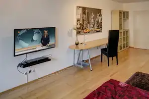 TOP LAGE Schwabing - Sehr ruhiges und voll möbliertes 1-Zimmer Appartement mit Blick ins Grüne  – Leopoldstraße 169a, 80804 München – Vorschaubild 5