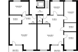 WE 19: Erdgeschosswohnung mit Gartenterrasse