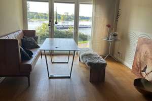 *Traumhafte, möblierte Wohnung direkt am Rhein zu vermieten! *