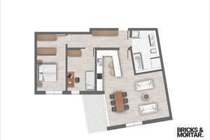 Drei-Zimmer Wohnung im 1.OG mit Balkon