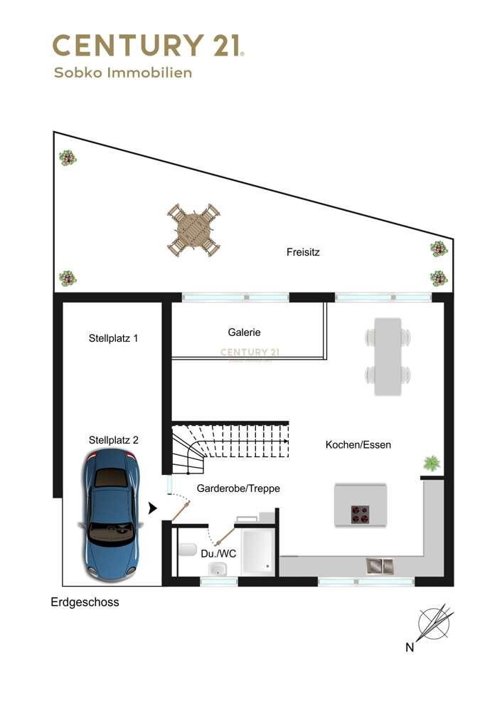 Grundriss Erdgeschoss