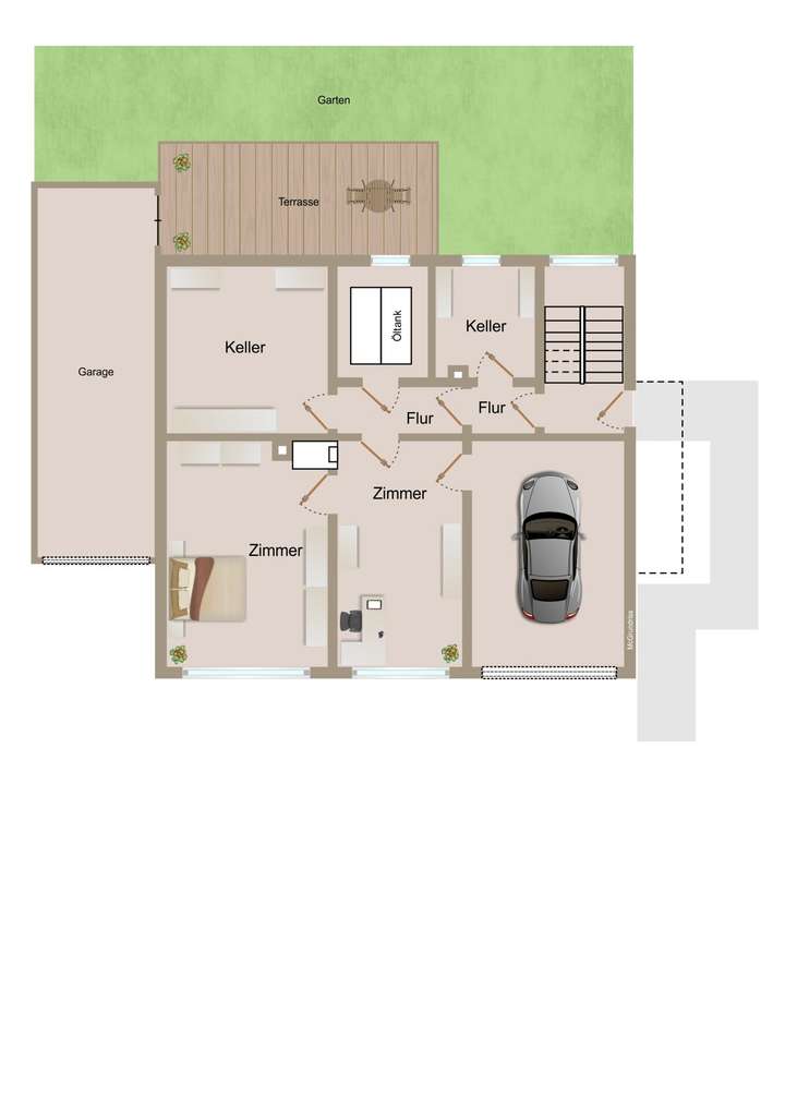 Grundriss Kellergschoss