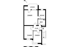 Gemütliche 3-Zimmerwohnung mit Balkon in Vorsfelde – Marienborner Str. 5, 38448 Vorsfelde, Wolfsburg – Vorschaubild 2