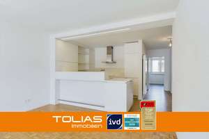 Neu sanierte 3-Zimmer-Wohnung mit moderner Küche, Pkw-Stellplatz in ruhiger aber zentraler Lage