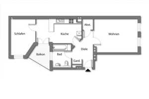 Traum-Dachgeschoss, Top Lage, 75 qm, großer Balkon, komplett renoviert & möbliert – Immermannstraße 4, 39108 Magdeburg – Vorschaubild 21