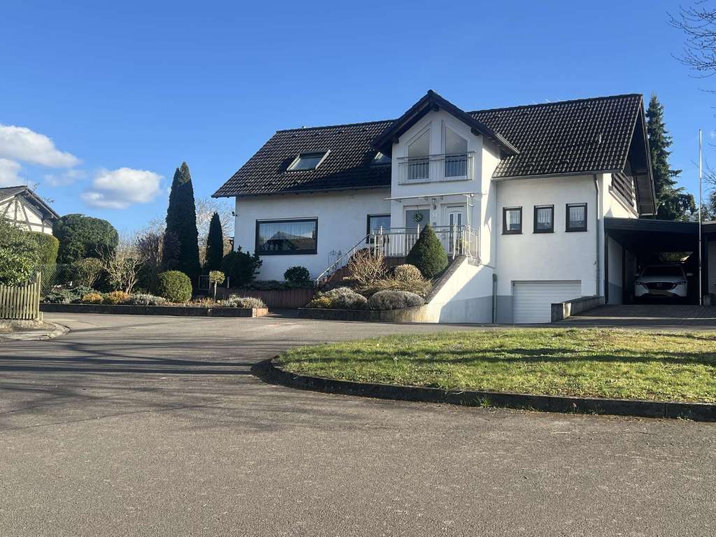 Immobilie in Meddersheim - Schönes Zweifamilenhaus u. großem Garten in ruhiger Lage in Meddersheim/Bad Sobernheim zu verkaufen! - Bild 1