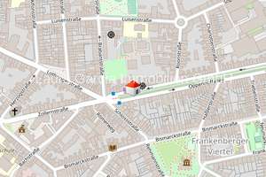 Aachen-Oppenhoffallee! Eine 2 Zimmer-Wohnung mit Aufzug, Einbauküche, Diele, Bad, Keller und Gartenm – Die vollständige Adresse der Immobilie erhältst du vom Anbieter., 52066 Frankenberg, Aachen – Vorschaubild 30