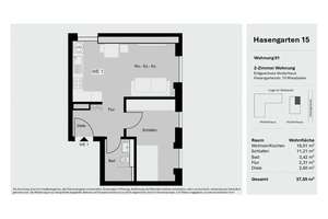 Neubauinvestment mit Perspektive – kompakte 2-Zimmer-Wohnung – Hasengartenstr. 15, 65189 Südost, Wiesbaden – Vorschaubild 7
