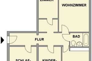 Große 4-Raum-Wohnung mit Balkon – Ludwig-Kühn-Str. 9, 9123 Chemnitz – Vorschaubild 6