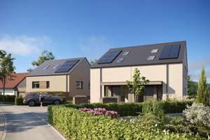 Moderne Solar-Doppelhaushälfte mit großzügigem Wohnkonzept in Regensburg-Keilberg – Preisselbeerweg 3, 93055 Brandlberg-Keilberg, Regensburg – Vorschaubild 4