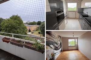 Helle 3-Zimmer-Wohnung mit Balkon, modernem Bad, Einbauküche und Außenstellplatz