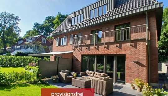 Bild von Moderne Kaffeemühle zwischen Elbstrand und Ortskern – provisionsfrei