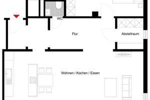 88m² PENTHOUSE im Erstbezug // Ecke Parkallee mit EBK, Parkett & Terrasse – Außer der Schleifmühle 4, 28203 Ostertor, Bremen – Vorschaubild 9