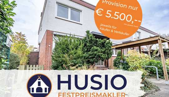 Bild von Endreihenhaus mit Vollkeller und energieeffizienter Solarthermie